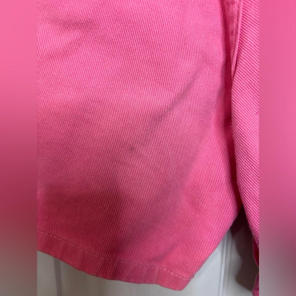 Vintage Steel Jeans 80s 90s Y2K High Rise Pink Shorts sz 9 USA Bermudas EUC - Picture 7 of 12
